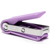 EDJY cortauñas lilac vista frontal con agarre cómodo y precisión