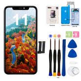 EFAITHFIX pantalla frontal iPhone 11 con colores vivos y alta nitidez