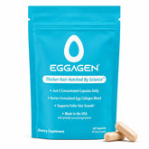 Eggagen frontal del empaque mostrando el sistema completo y beneficios visibles