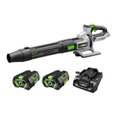 EGO Power+ soplador LB8803-2 frente mostrando diseño equilibrado y ahorro de esfuerzo