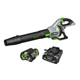 EGO Power+ LB7654 front profile showing compact blower and benefit of balanced handling