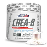 EHP Labs CREA-8 vista frontal del bote, producto puro y sin sabor
