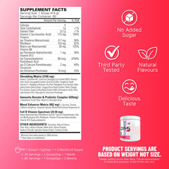 EHP Labs primer plano polvo OxyShred textura fina para disolución rápida