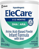 EleCare lata frontal mostrando el envase y beneficio de nutrición completa
