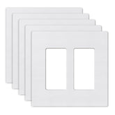 ELEGRP vista frontal de la placa mate blanco, aspecto moderno y limpio