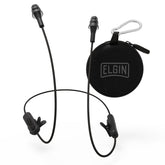 Elgin Ruckus frontal del empaque mostrando auriculares y accesorios