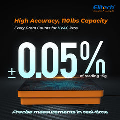 Elitech LMC-100F pantalla remota retroiluminada para lecturas en la oscuridad
