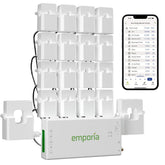 EMPORIA Vue 3 frontal del módulo en el cuadro eléctrico mostrando diseño seguro