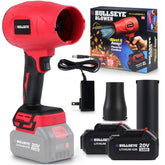 EMSON Bullseye Blower vista frontal mostrando diseño compacto y facilidad