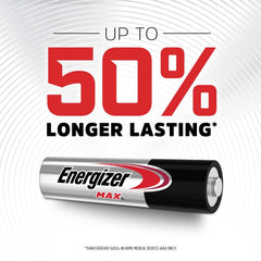 Energizer detalle de textura y terminal que demuestra calidad y durabilidad