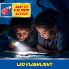 Energizer PAW Patrol detalle del botón fácil de usar para manos pequeñas