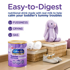 Enfagrow etiqueta con lista de ingredientes y nutrientes clave visibles