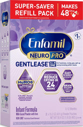 Enfamil caja frontal mostrando etiqueta y beneficios para comodidad digestiva