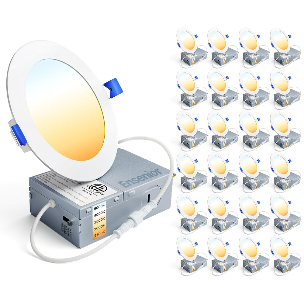 Ensenior vista frontal del pack de 24 unidades mostrando ahorro