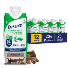 Ensure botella frente mostrando diseño y beneficio nutricional