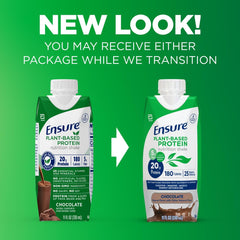 Ensure etiqueta en detalle mostrando vitaminas y libre de aditivos