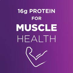Ensure etiqueta nutricional con 16 g de proteína y 27 vitaminas visibles