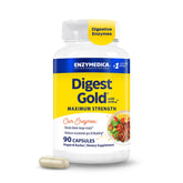 Enzymedica Digest Gold vista frontal del envase mostrando potencia máxima