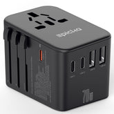 Epicka adaptador frontal mostrando puertos múltiples y carga versátil