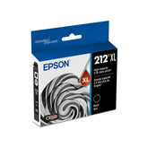 Epson 212 frontal del envase mostrando compatibilidad y modelo, garantía de ajuste correcto