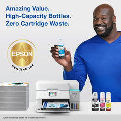 Epson botella 502 en uso llenando tanque evitando derrames