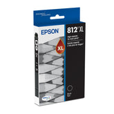 Epson 812XL vista frontal mostrando cartucho original y confianza en calidad