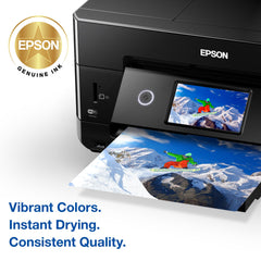 Epson cartucho 410 instalado en impresora XP-630, reduce interrupciones de impresión