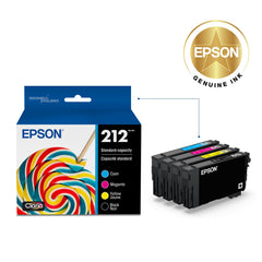 Epson cartucho negro pigmentado primer plano con texto nítido como beneficio