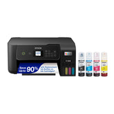 Epson ET-2800 frontal mostrando diseño compacto y fácil acceso
