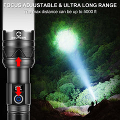 Esgreen mini UV 365nm en primer plano para inspección