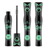 Essence cepillo frontal del pack mostrando el tubo y beneficio de volumen constante