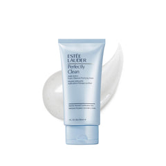 Estée Lauder crema limpiadora frontal mostrando el envase y la marca