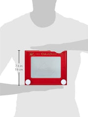 Etch A Sketch detalle de la pantalla mágica mostrando textura y posibilidad creativa