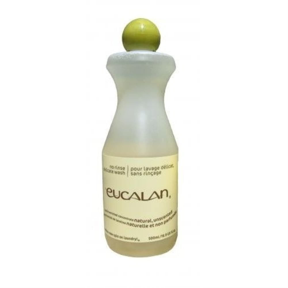 Eucalan envase frontal sin aroma, limpieza suave y conservación de fibras
