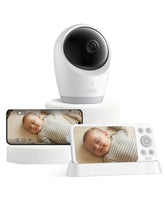 eufy Security vista frontal del monitor con diseño compacto y control táctil