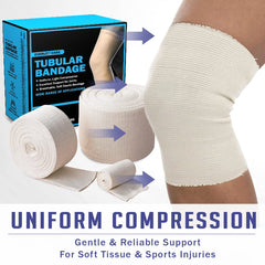 everlit banda colocada en rodilla mostrando soporte estable y fácil aplicación