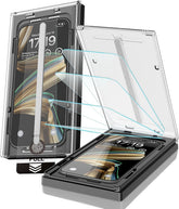 EZ-GLAZ vista frontal del protector y su empaque, protección inmediata