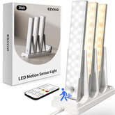 EZVALO paquete frontal con tres luces, visión clara del producto y beneficio de kit completo