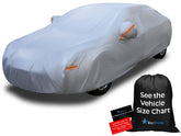 EzyShade funda coche frontal mostrando ajuste y protección