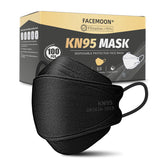 Facemoon paquete frontal de 100 mascarillas, almacenamiento higiénico