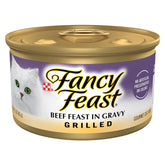 Fancy Feast lata frente muestra diseño y conveniencia