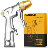 FANHAO boquilla metálica frontal mostrando diseño resistente