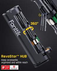 Fanttik F2 Master en mano demostrando ligereza y ergonomía ideal para trabajos detallados