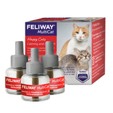 FELIWAY MultiCat presentación frontal mostrando el repuesto y beneficio de calma