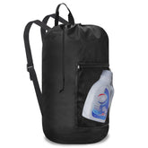 Femuar vista frontal de la mochila bolsa, almacenamiento compacto
