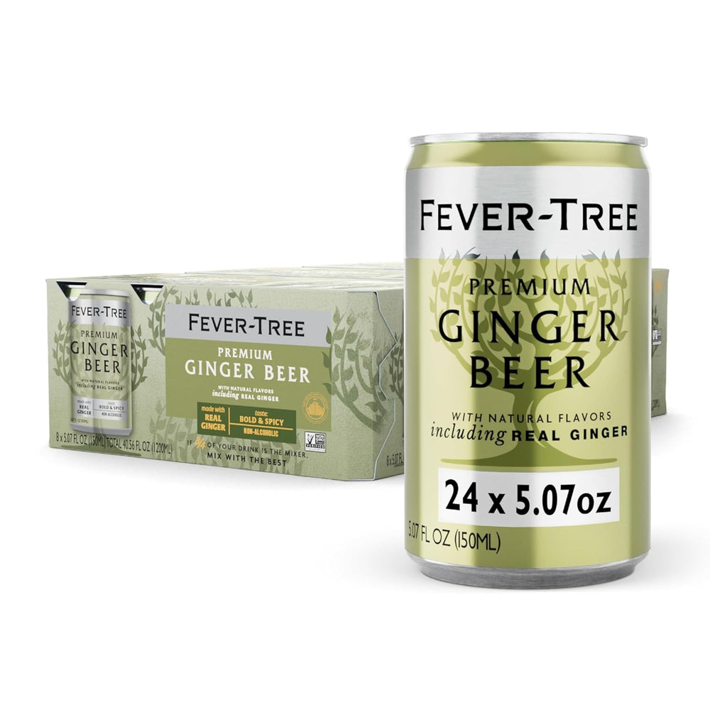 Fever-Tree Ginger Beer front packaging shows brand clarity and premium appeal