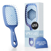 FHI Heat UNbrush frontal azul iris mostrando forma y color, ideal para control de enredos