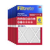 Filtrete empaque frontal mostrando tamaño y beneficio de captura