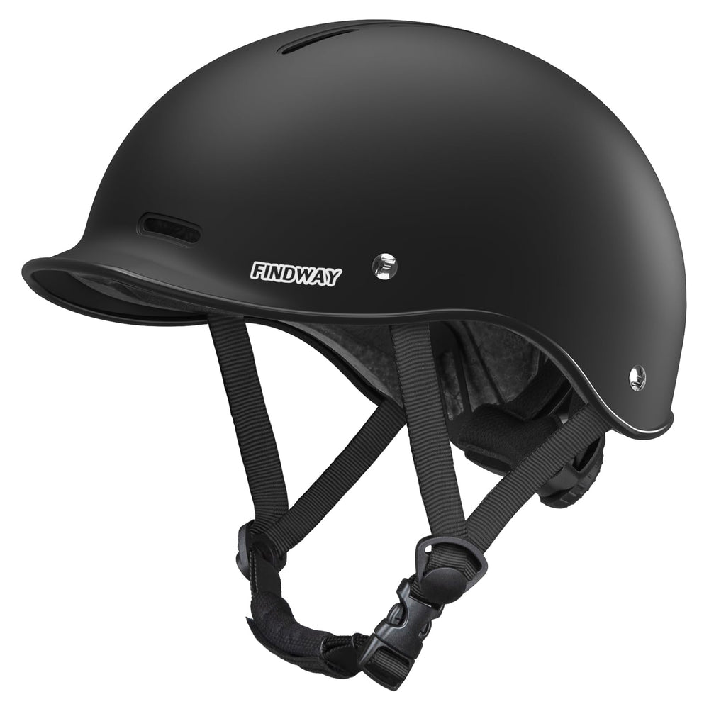 findway casco pro vista frontal mostrando diseño urbano y ajuste cómodo