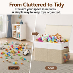 Fineonly folded flat for compact storage benefit